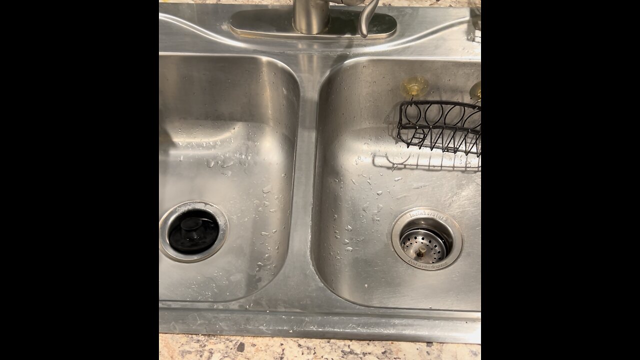 DIY: Unclog The double Kitchen Sink!
