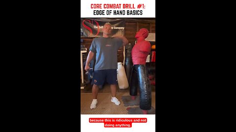 Core Combat Drill #1: Edge of Hand Basics