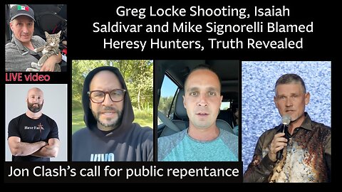 🚨 Greg Locke Shooting, Isaiah Saldivar and Mike Signorelli Blamed Heresy Hunters, Truth Revealed