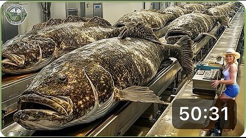 How Million Tons of Salmon Are Processed – Incredible Salmon Roe Farming