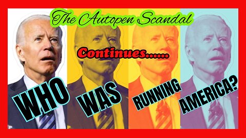 Episode 67 : The Autopen Scandal Continues............