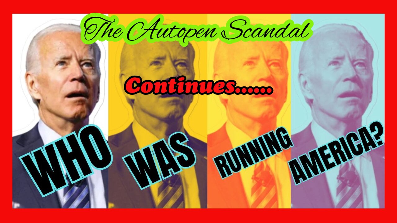 Episode 67 : The Autopen Scandal Continues............