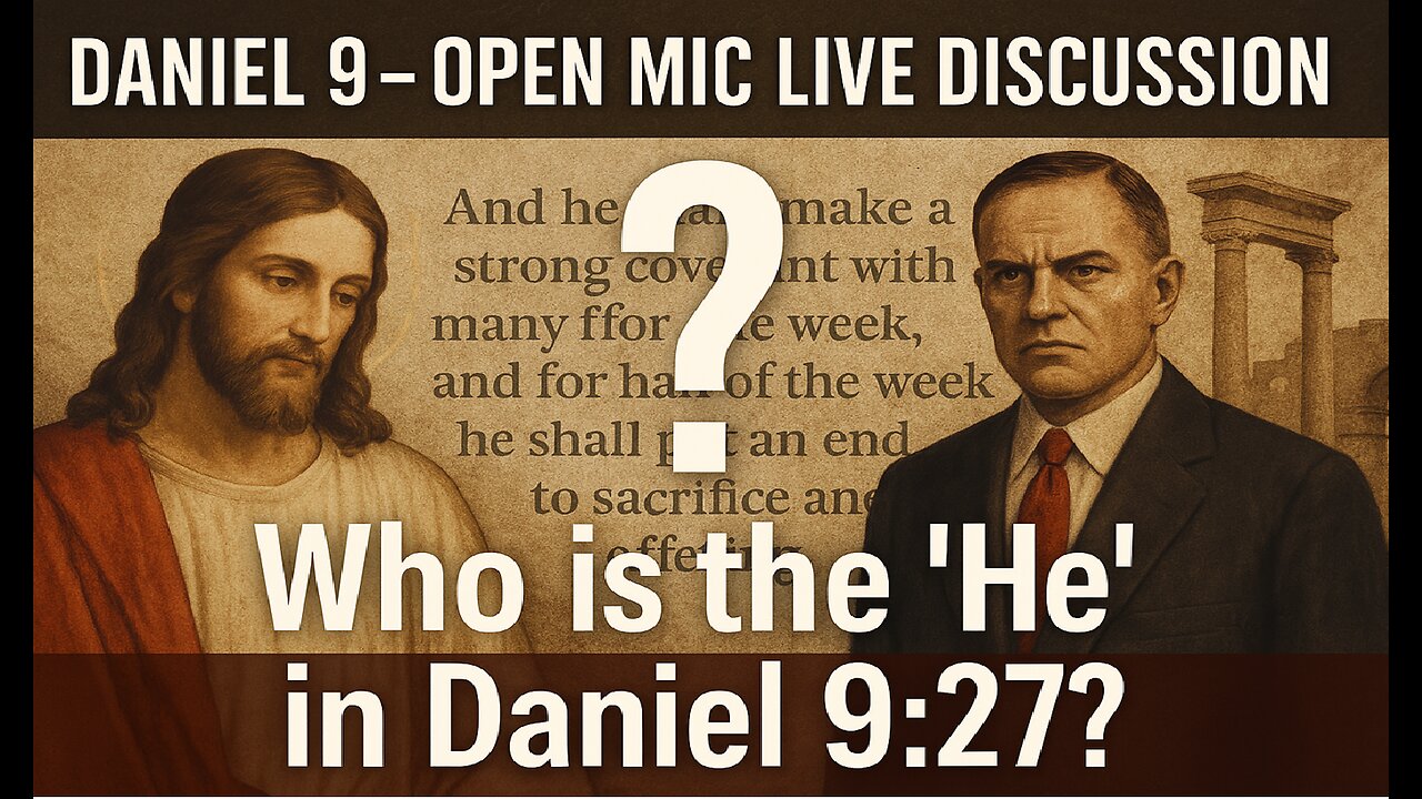 Daniel 9 - Live Discussion