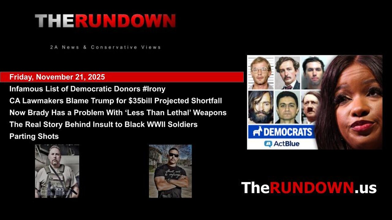 #1012 - Charles Manson, Jeffrey Dahmer, Mohamed Atta, & Adolf Hitler are Democratic Donors.