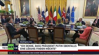 Trump beim Ukraine-Gipfel: Waffenstillstand ist keine Vorbedingung für direkte Verhandlungen