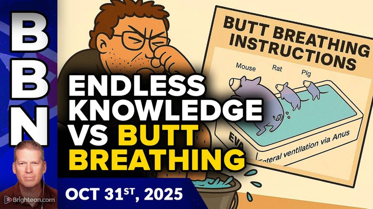 Brighteon Broadcast News, Oct 31, 2025