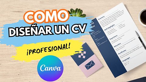 "¡Diseña un CV que IMPACTE en minutos! 🔥 (En Vivo Paso a Paso)"