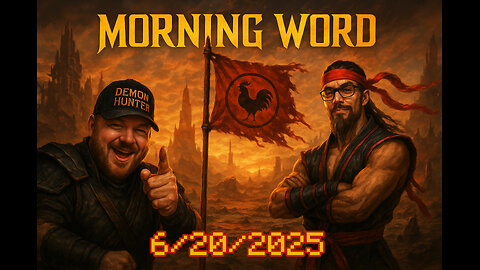 Morning Word 6/20/2025. Suffering As A Christian.