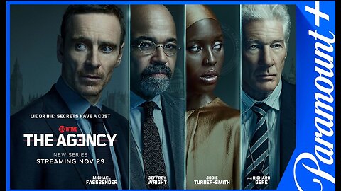 THE AGENCY: CENTRAL INTELLIGENCE - (2025) #michaelfassbender #richardgere #jodieturnersmith #spy