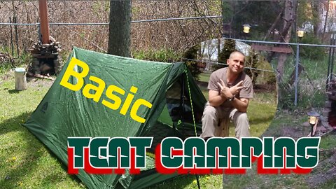Tent Camping with the Weather Change