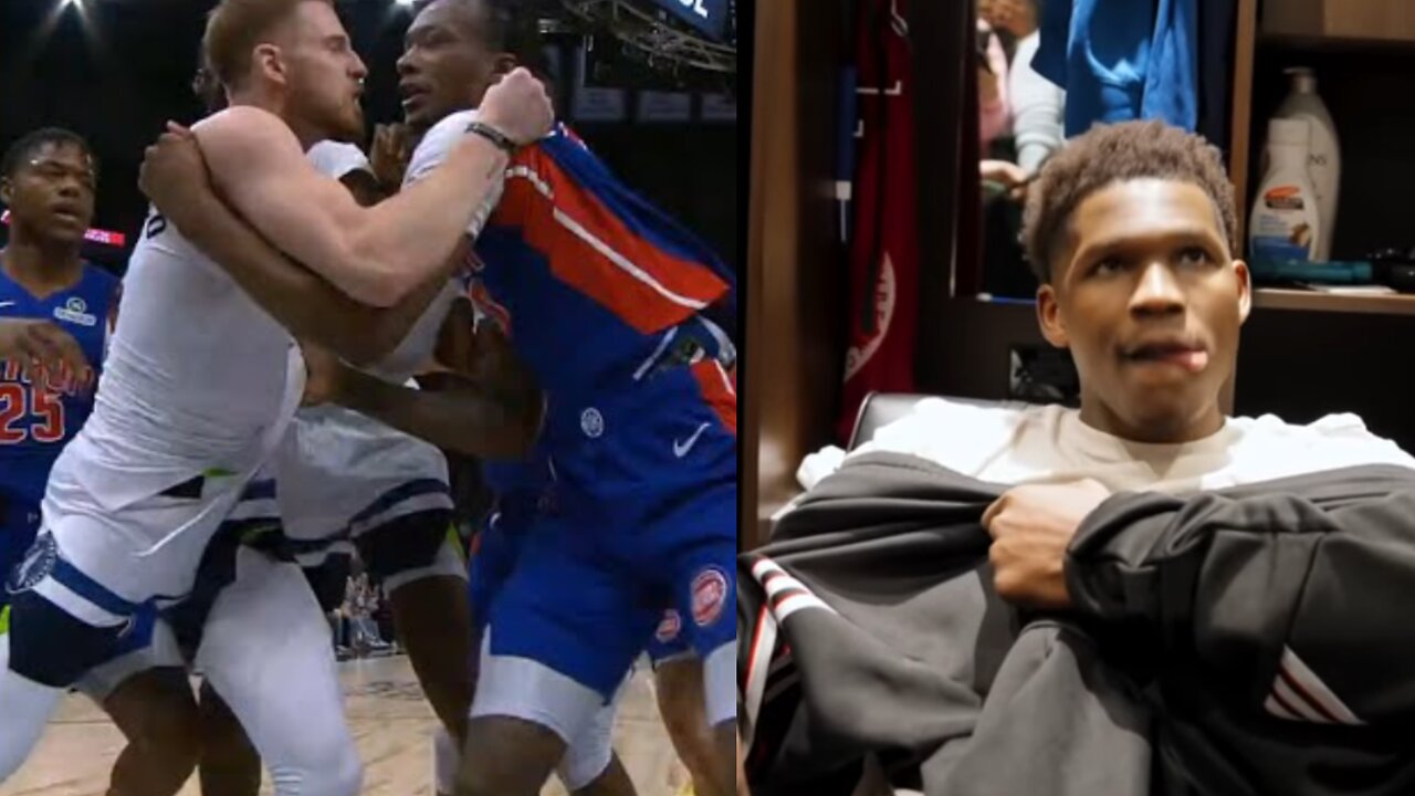 Anthony Edwards’ Hilarious Reaction to Timberwolves-Pistons Brawl
