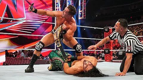 Theory vs. Mustafa Ali - United States Title Match: Raw, May 30, 2022 @wwefree ​