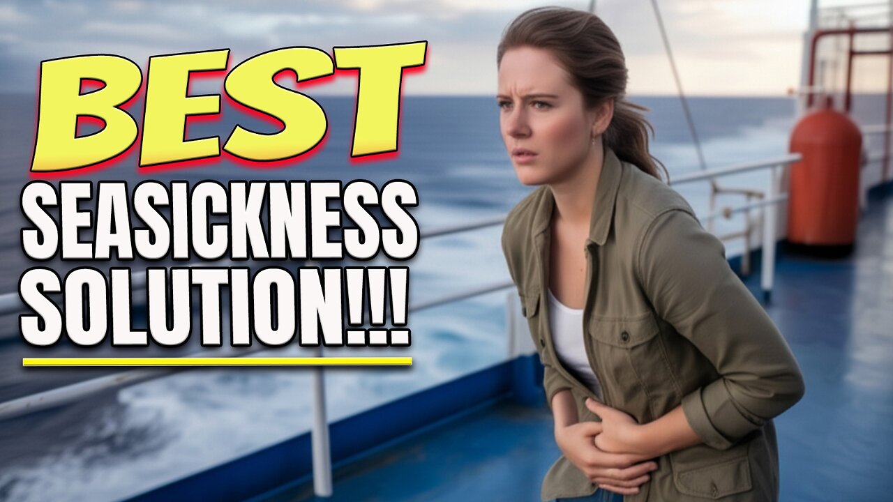 I Tried Every Seasickness Remedy! (The BEST Works Like Magic)