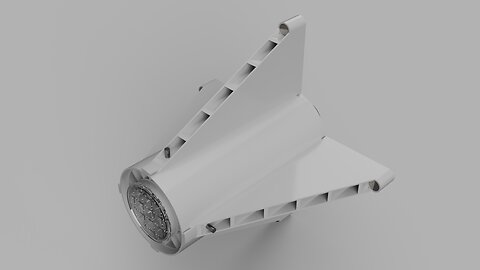 Micro Biplane Batwing Cross Prop Drone-Plane (Segmented)