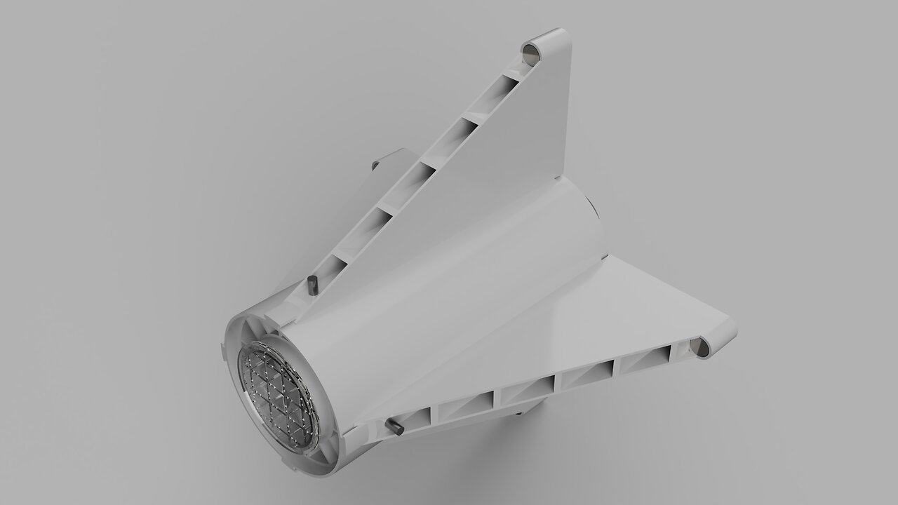 Micro Biplane Batwing Cross Prop Drone-Plane (Segmented)