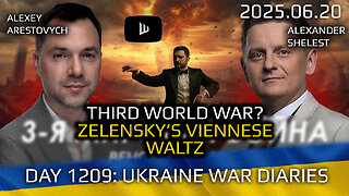 War in Ukraine. Day 1209: Third World War? Zelensky's Viennese Waltz. Arestovych Shelest