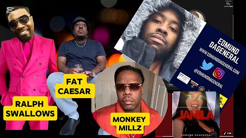Funny Monkey Mocks Ralph Swallows and Fat Caesar | Funny Clips With Edmund DaGeneral 😭😂