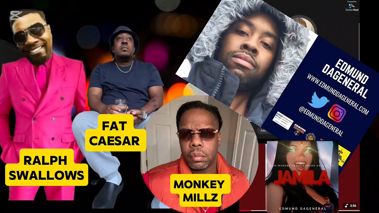 Funny Monkey Mocks Ralph Swallows and Fat Caesar | Funny Clips With Edmund DaGeneral 😭😂