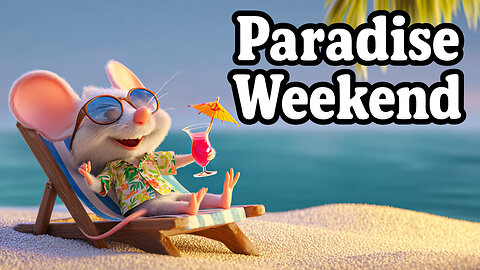 When the Weekend Feels Like Paradise 🐾🍹 | Uplifting Summer Beach Music