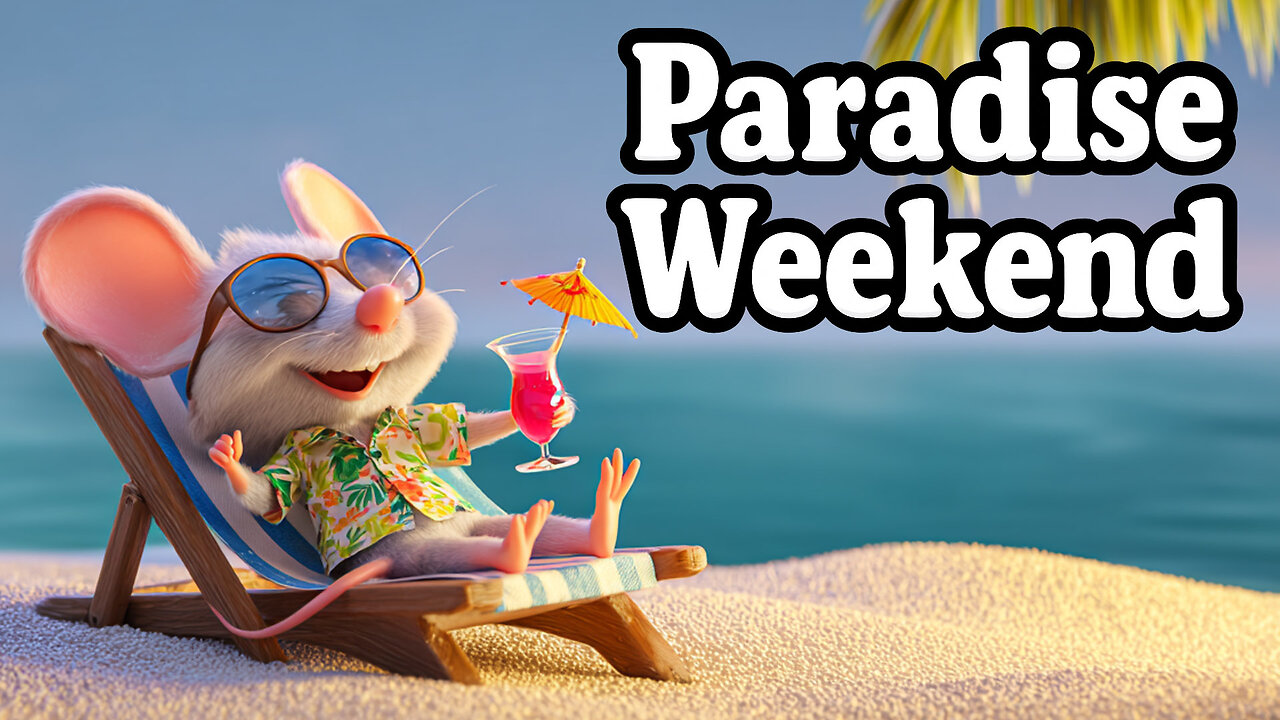 When the Weekend Feels Like Paradise 🐾🍹 | Uplifting Summer Beach Music