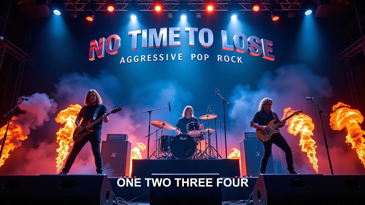 One Two Three Four Aggressive Pop Rock
