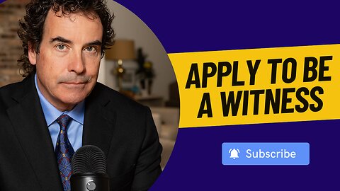 Apply To Be A Witness