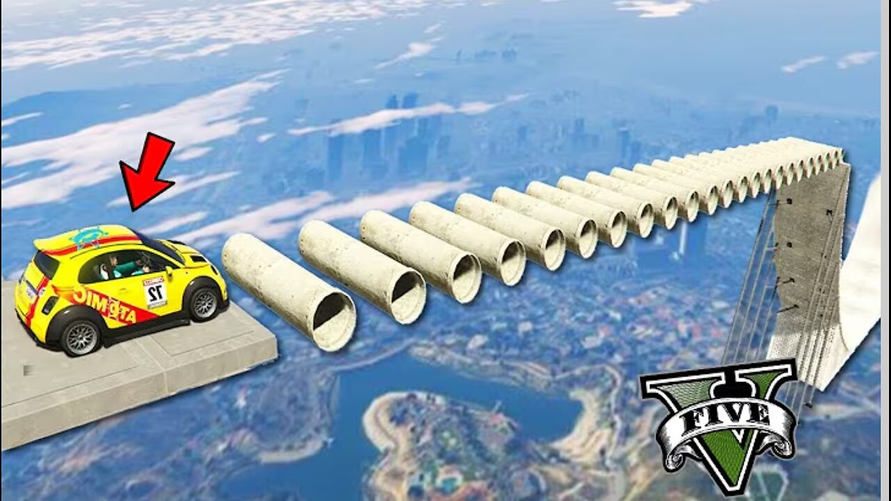 EXTREME PARKOUR!!! 😂🚗 RACE in GTA 5 ONLINE with TROLLINO, RAPTOR, FRAN AND MIKECRACK 🔥 GTA 5 #6