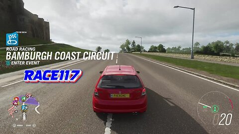 Race117 Bamburgh Coast Circuit Forza Horizon 4