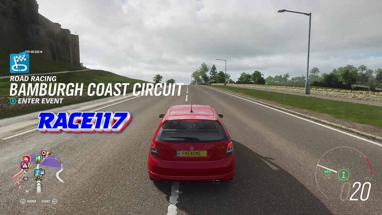 Race117 Bamburgh Coast Circuit Forza Horizon 4