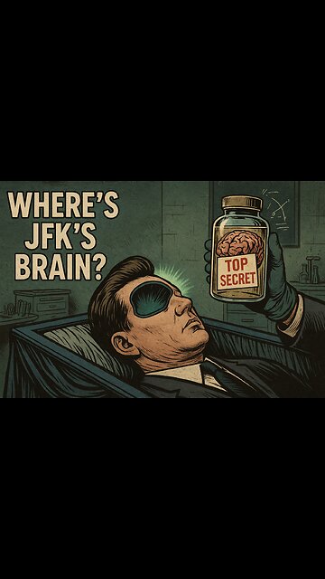 JFK’s Brain Vanished. Why?