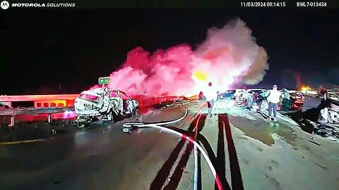 Bodycam Released in I-96 Mass Casualty Incident .