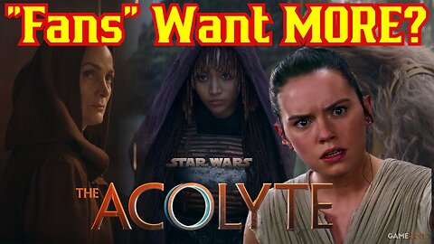 Disney Star Wars Shill Media Says Fans Want The Acolyte Season 2 Despite CEO Saying Otherwise!