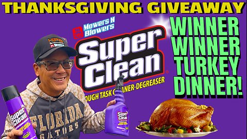 And the 2025 Super Clean Thanksgiving Giveaway winner is….