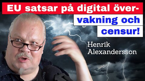 EU satsar på censur och digital övervakning!