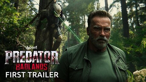 Predator 6: Badlands – First Trailer (2025) Arnold Schwarzenegger (4K)