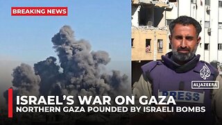 Israel unleashes new wave of heavy air raids on northern Gaza