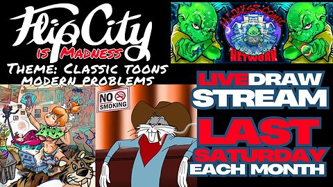 FLIP CITY IS MADNESS LIVE DRAWSTREAM