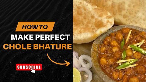 Chole Bhature Recipe | Soft Bhature & Spicy Chole | Street Style at Home
