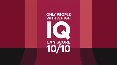 Is your IQ high enough?