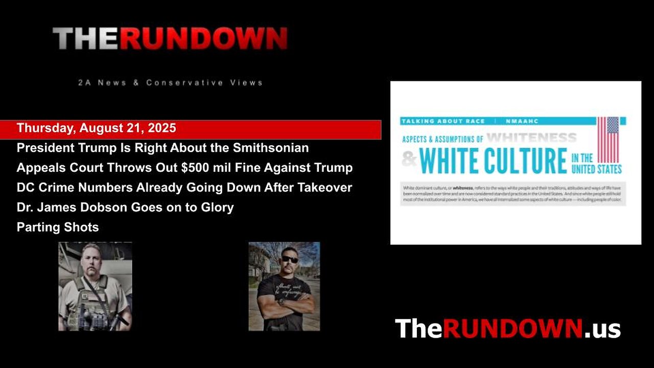 #963 - Trump Says Smithsonian is Racist, Un-American and WAY TOO WOKE. HE'S RIGHT!