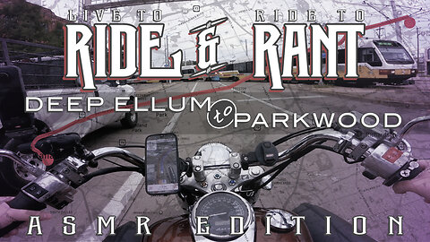 Ride & Rant | Vtwin Honda Shadow Aero VT750 | Deep Ellum | E. Dallas | Parkwood | ASMR Edition