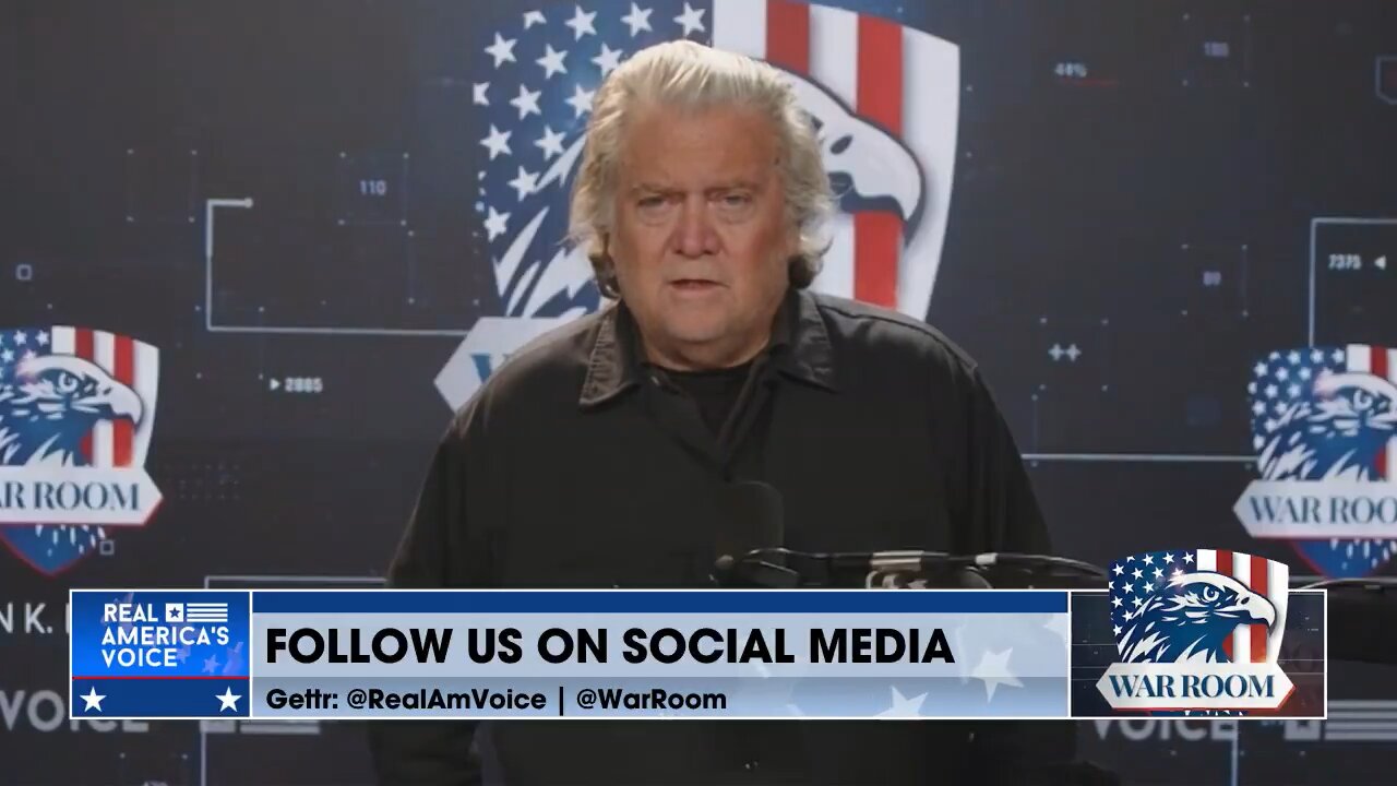 BANNON: Democrats Have Become Radicals — A Color Revolution in America