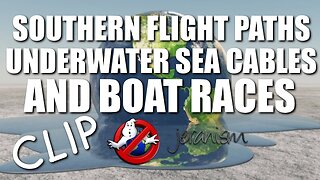 Southern Flight Paths, Underwater Sea Cables and Boat Races - Jeranism