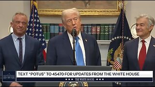FULL COVERAGE: Pres. Trump, RFK Jr, Dr Oz, Make an Announcement on Vaccines & Tylenol