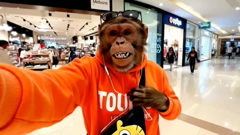 "Monkey Gaya Mall Ghoomne 😱🛍️ | Shopping Ka Naya Style | Funny Mall Vlog 2025"
