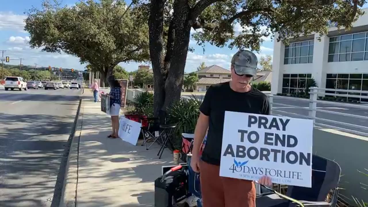 St. Mark’s Parish Day on the #2140Babcock Sidewalk to #DefendLIFE