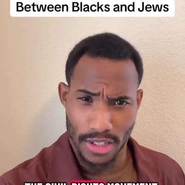 The Unique Relationship Between Blacks and Jews