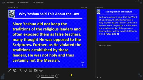 Sunday July 13, 2025 Life of the Messiah 175: Yeshua and the Mosaic Law