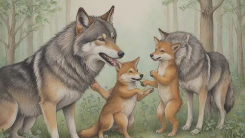 [De wolven en de schapen] ✨ Verhalen voor het slapen - Sprookje - Korte boeken verteld