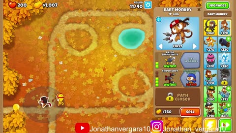 bloons tower defense gameplay